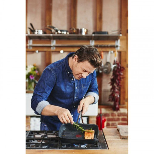 Sartén para parrilla Tefal Jamie Oliver E24541 2,5 L Negro Aluminio forjado