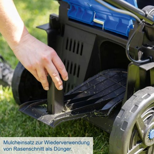 Scheppach 5911414400 Cortacésped inalámbrico 2x20V BC-MP380-X