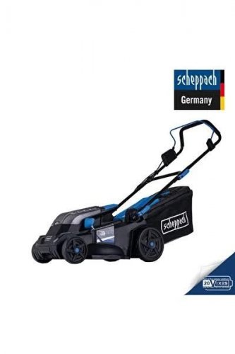Scheppach 5911414400 Cortacésped inalámbrico 2x20V BC-MP380-X