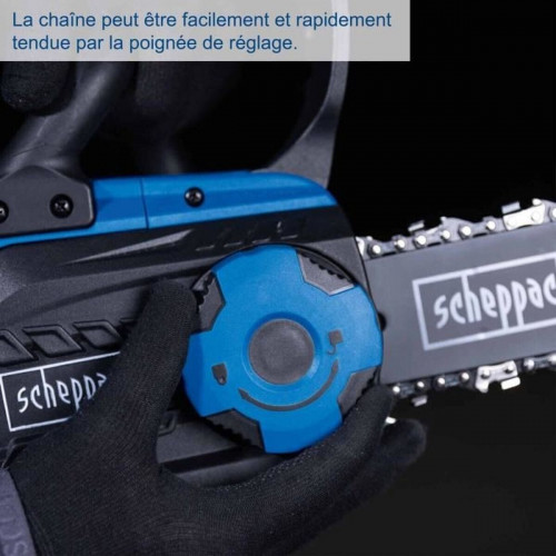 Scheppach Cordless Chainsaw C-CS254-X