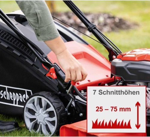 Scheppach Cortacésped de gasolina MS225-56E