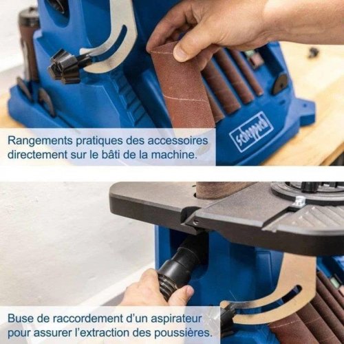 Scheppach OSM600 Lijadora oscilante 450W