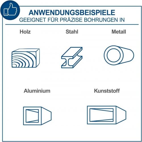 Scheppach Taladro de columna 500W