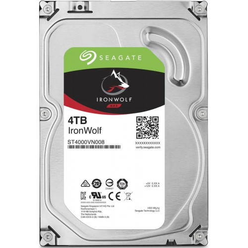 Seagate 4TB HDD IronWolf Disco duro