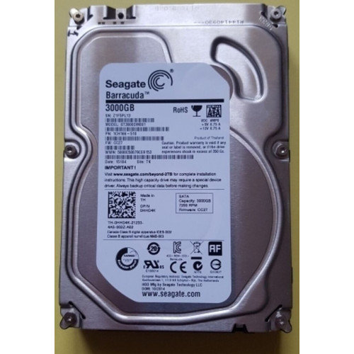 Seagate Barracuda SATA III 3 TB (ST3000DM001)