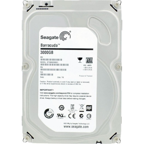 Seagate Barracuda SATA III 3 TB (ST3000DM001)