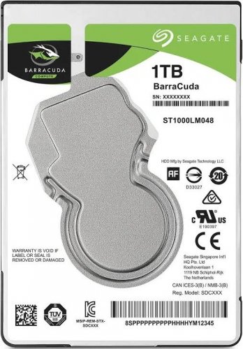 Seagate Disco Duro 1TB 2.5 ST1000LM048 Barracuda