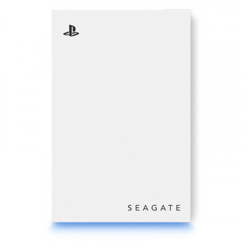 Seagate Game Drive 2TB HDD USB 3.2 Gen 1 PS5/PS4 Blanco + Iluminación LED