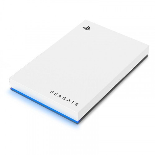 Seagate Game Drive 2TB HDD USB 3.2 Gen 1 PS5/PS4 Blanco + Iluminación LED