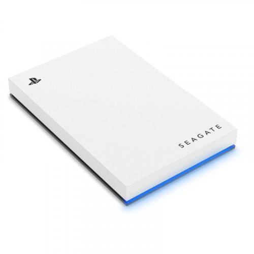 Seagate Game Drive 2TB HDD USB 3.2 Gen 1 PS5/PS4 Blanco + Iluminación LED