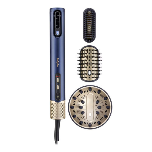 Secador Alisador Styler BaByliss Air Wand Edición Especial con Difusor cerámico Azul