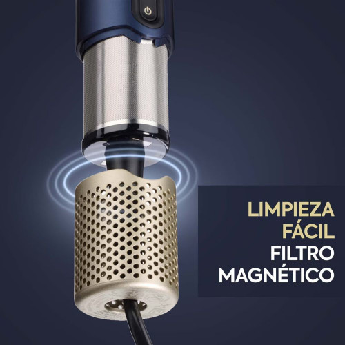 Secador Alisador Styler BaByliss Air Wand Edición Especial con Difusor cerámico Azul
