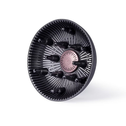Secador de pelo Bellisima Diffon Pro Curl con Motor Digital Deep Purple / Soft Pink