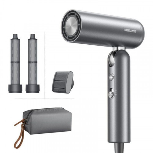 Secador de Pelo Dreame Pocket Neo 1300 W Gris Plegable 110000 RPM 2 Velocidades 5 Modos de Calor