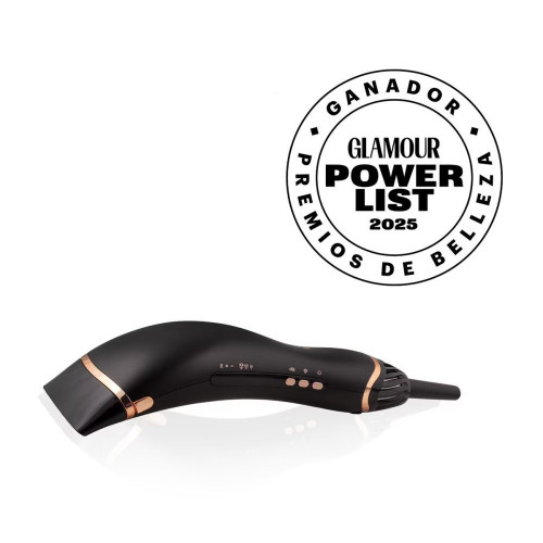 Secador de pelo Rowenta Air motion con efecto Coanda, diseño ergonómico y ligero, motor de alta velocidad Negro