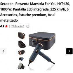 Secador Rowenta Maestria For You HY9430 1800 W Pantalla LED integrada