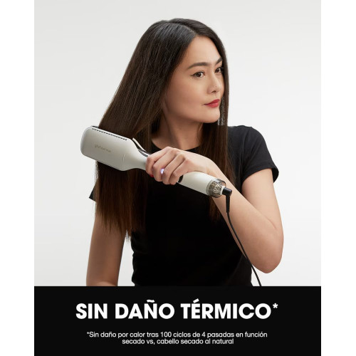 Secador y plancha de pelo 2 en 1 ghd duet blanca