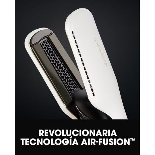 Secador y plancha de pelo 2 en 1 ghd duet blanca