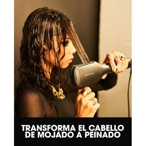 Secador y plancha de pelo 2 en 1 ghd duet negra