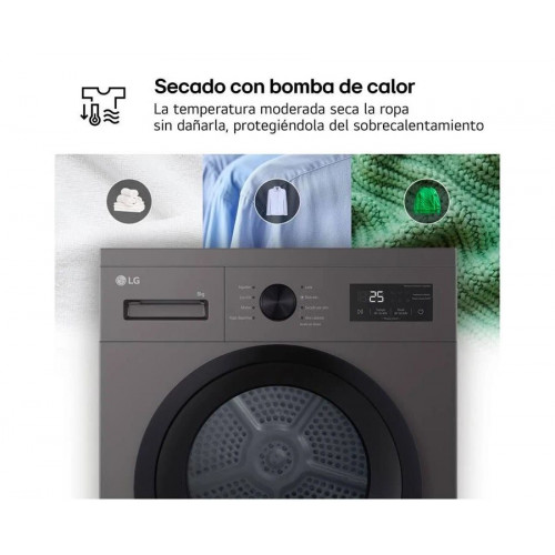 Secadora Bomba calor LG RHA1008NDK