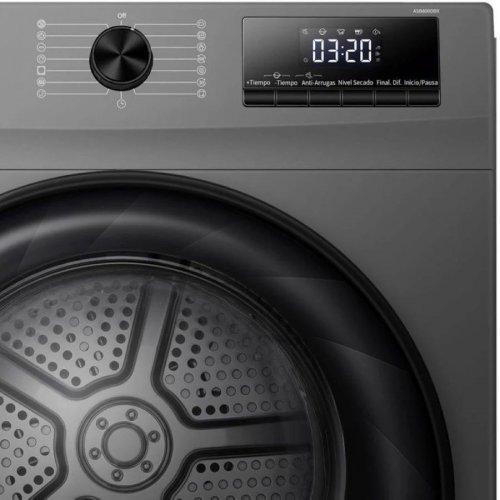 Secadora Bomba de Calor Aspes Asb800ddx 8kg 14 Programas D Inox