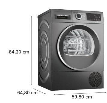 Secadora bomba de calor Bosch WQG245DRES