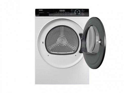 Secadora bomba de calor - Haier  I-Pro Series 3 HD90-A3939-IB, 9 kg, 15 programas, Programa higiene, Filtro 3 en 1, Blanco