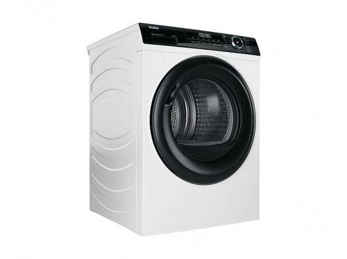 Secadora bomba de calor - Haier  I-Pro Series 3 HD90-A3939-IB, 9 kg, 15 programas, Programa higiene, Filtro 3 en 1, Blanco