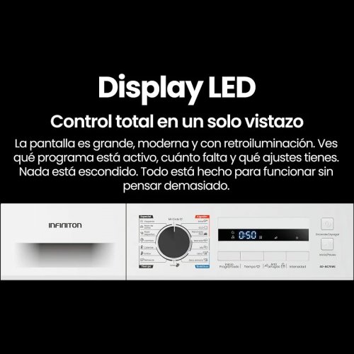 Secadora bomba de calor Infiniton SD-BC7EWL