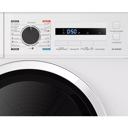 Secadora bomba de calor Infiniton SD-BC8EWN