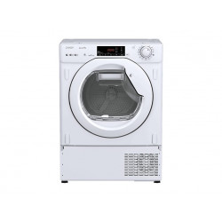 Secadora bomba de calor integrable - Candy BCTD H7A2TE-S, 7 kg, 15 programas, Smart check-up, Wi-Fi, Sin panelar