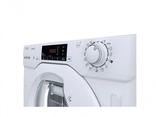 Secadora bomba de calor integrable - Candy BCTD H7A2TE-S, 7 kg, 15 programas, Smart check-up, Wi-Fi, Sin panelar