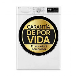 Secadora Bomba de calor LG RH80V9AV4N