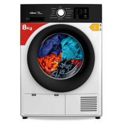 Secadora bomba de calor nilson 8kg carga frontal blanco