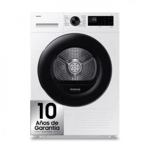 Secadora Bomba de Calor Samsung, 8 kg, 15 programas, Clase C, Blanca, DV80DG52B0AE