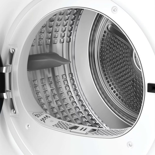 Secadora Candy 8 kg Condensación, Bombra de calor, ProDry 300 - GDL 8N1B-S Blanco