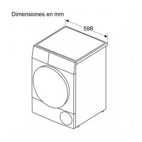 Secadora con bomba de calor BOSCH WQG24200ES 9 Kg 14 programas clase D blanco