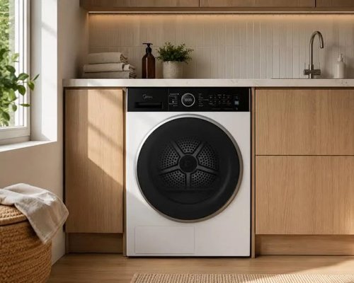Secadora con Bomba de calor Midea MD205H90BW/W-ES