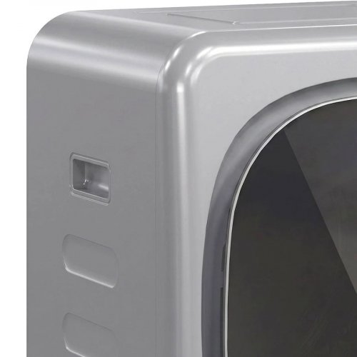 Secadora de Evacuación 3 kg 800w Función Antiarrugas Plata Homcom