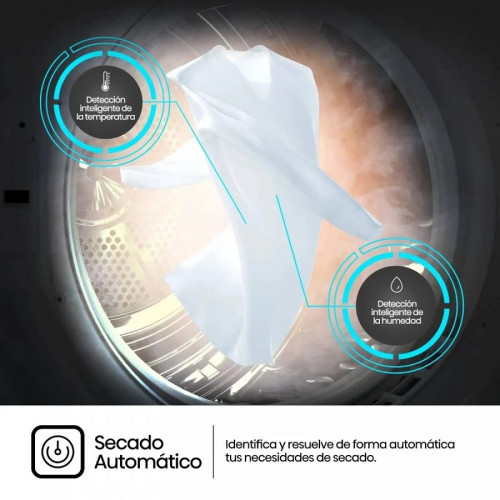 Secadora DHQE800BW2 Hisense