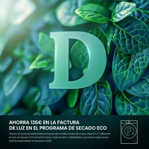 Secadora DHQE800BW2 Hisense