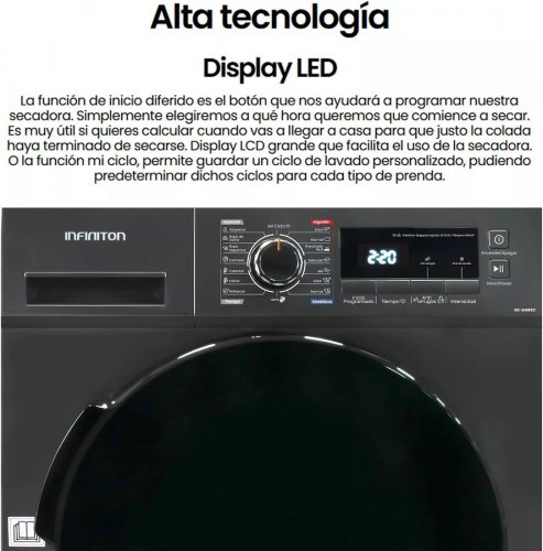 Secadora Infiniton SD-DG85C