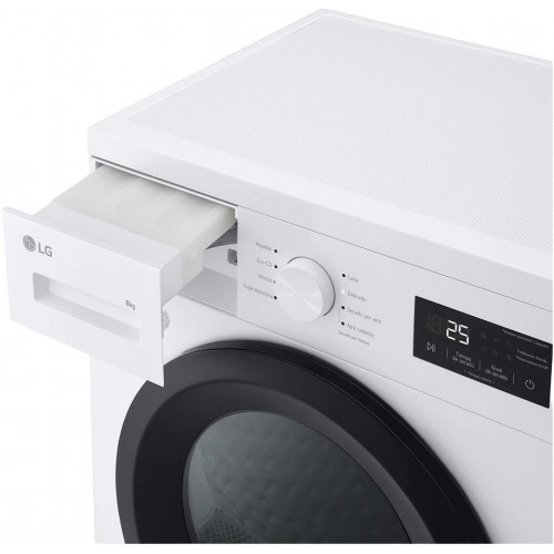Secadora LG RHA1008NWK D 8Kg Blanco
