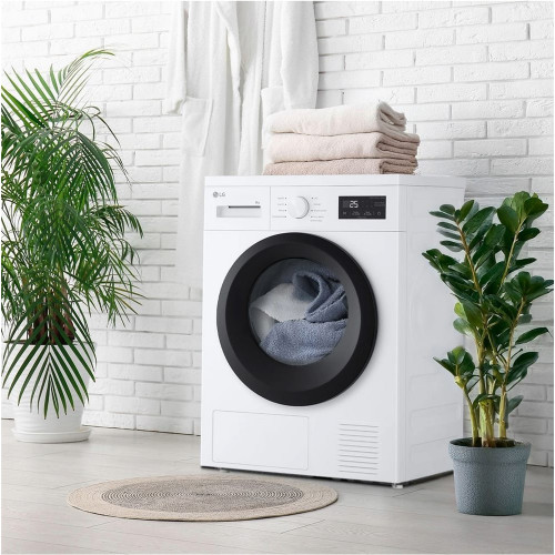 Secadora LG RHA1008NWK D 8Kg Blanco