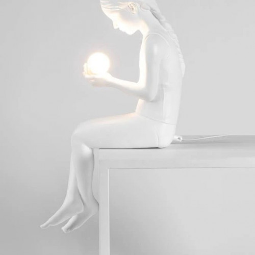 Seletti Lámpara Mini regulable Innerglow niña