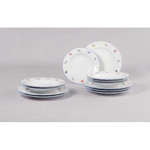 Seltmann Weiden Servicio de mesa Sonate Nostalgie 12 piezas