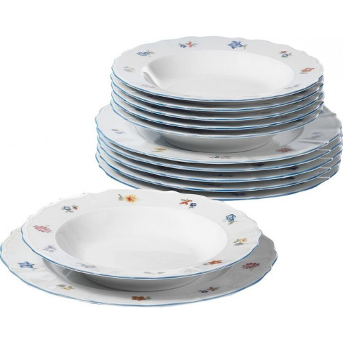 Seltmann Weiden Servicio de mesa Sonate Nostalgie 12 piezas