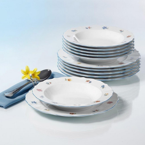 Seltmann Weiden Servicio de mesa Sonate Nostalgie 12 piezas