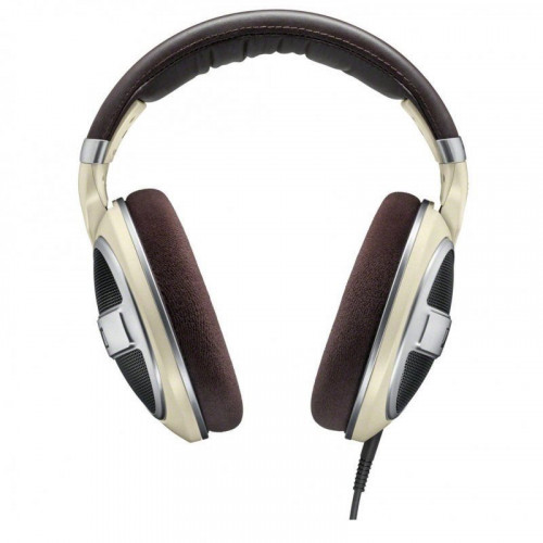 Sennheiser HD 599 Auriculares HiFi Blanco/Marrón