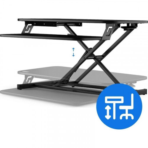 SENSE7 Convertidor de Oficina Soporte para Ordenador Portátil 81x40 Negro
